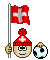 06 Flaggenkunterbunt 004 Smiley – Fussball